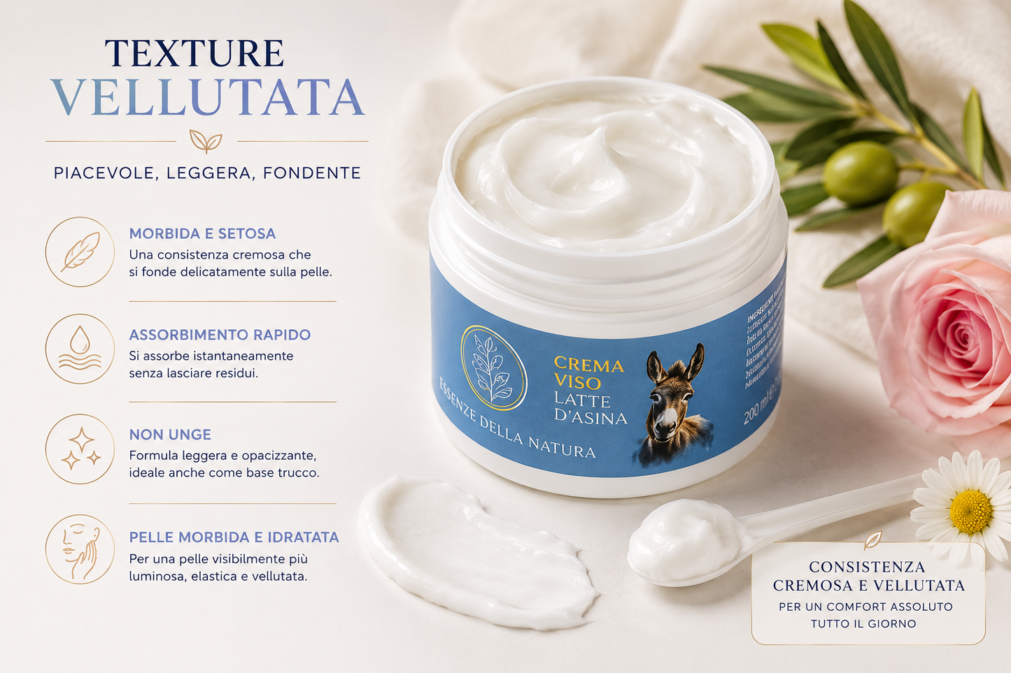 CREMA VISO AL LATTE D’ASINA BIO