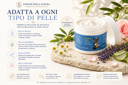 CREMA VISO AL LATTE D’ASINA BIO