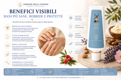 CREMA MANI AL LATTE D’ASINA BIO
