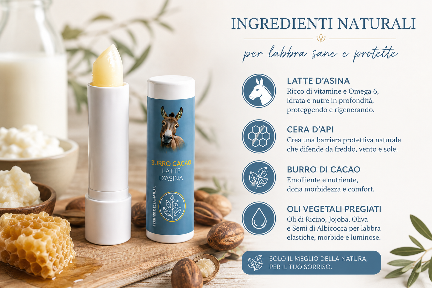 STICK LABBRA AL LATTE D’ASINA