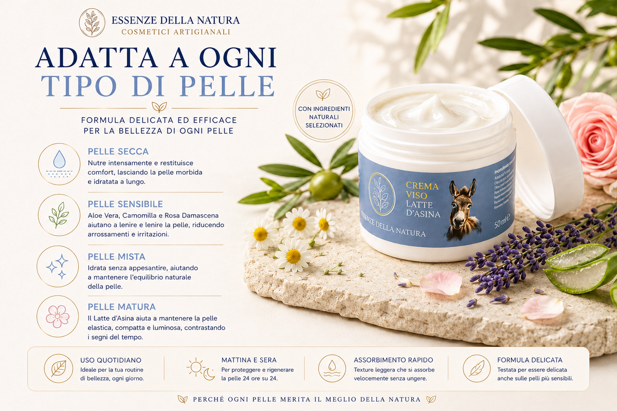 CREMA VISO AL LATTE D’ASINA BIO