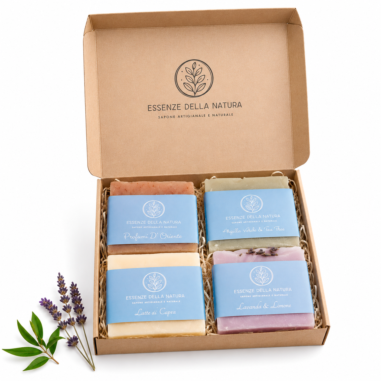 BOX REGALO SET 4 SAPONI