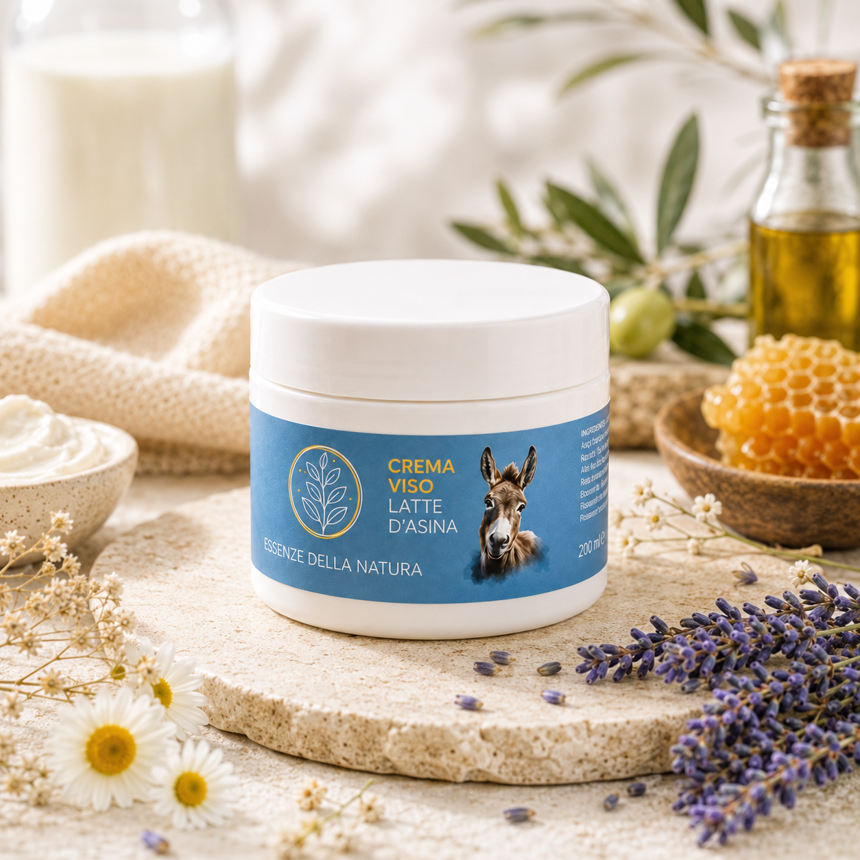 CREMA VISO AL LATTE D’ASINA BIO