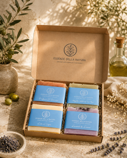 BOX REGALO SET 4 SAPONI