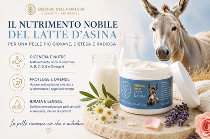 CREMA VISO AL LATTE D’ASINA BIO