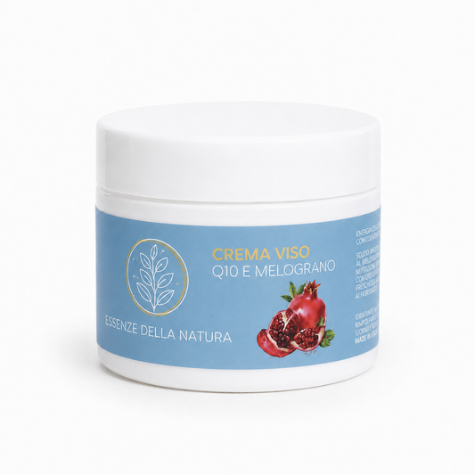 CREMA VISO ANTIRUGHE– Q10 E MELOGRANO