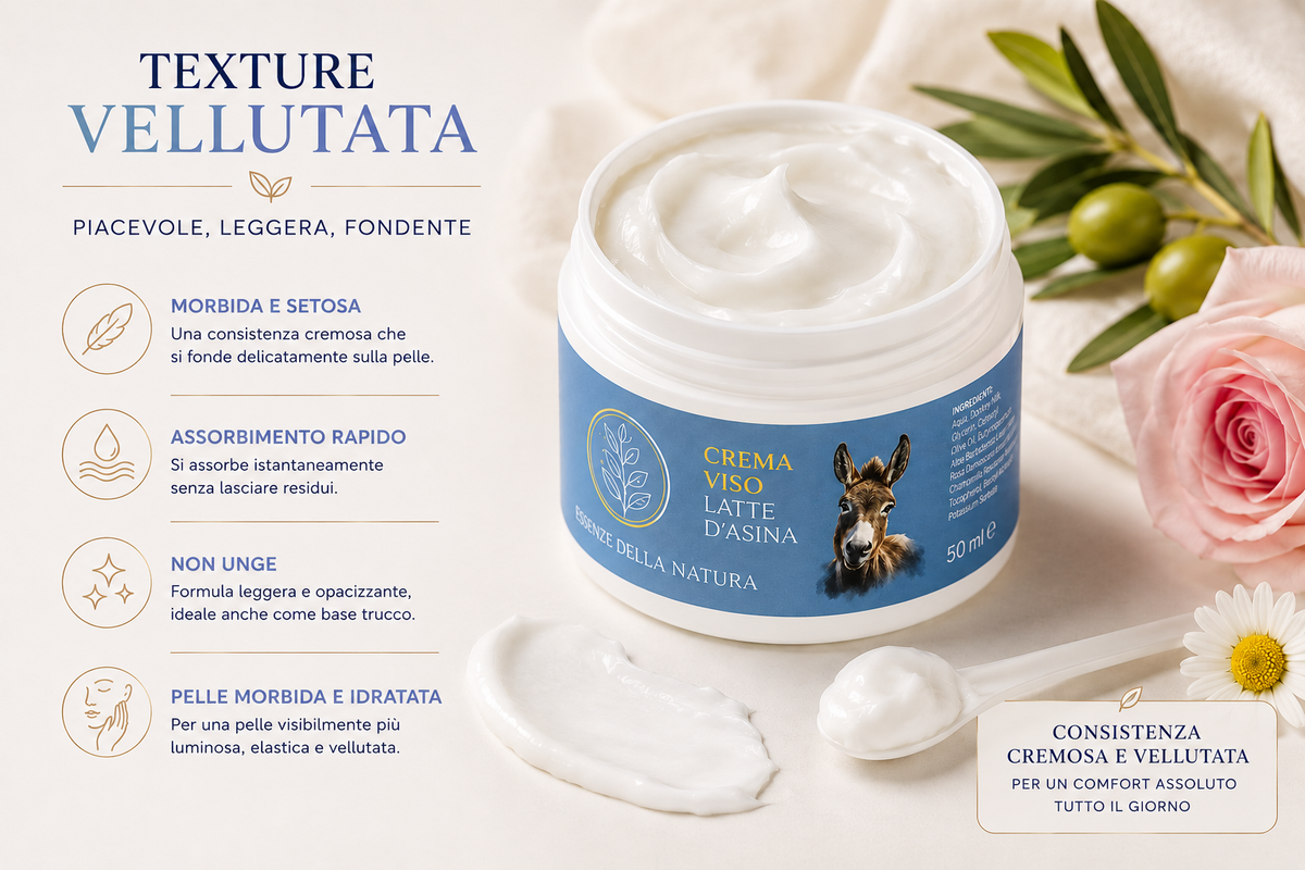 CREMA VISO AL LATTE D’ASINA BIO