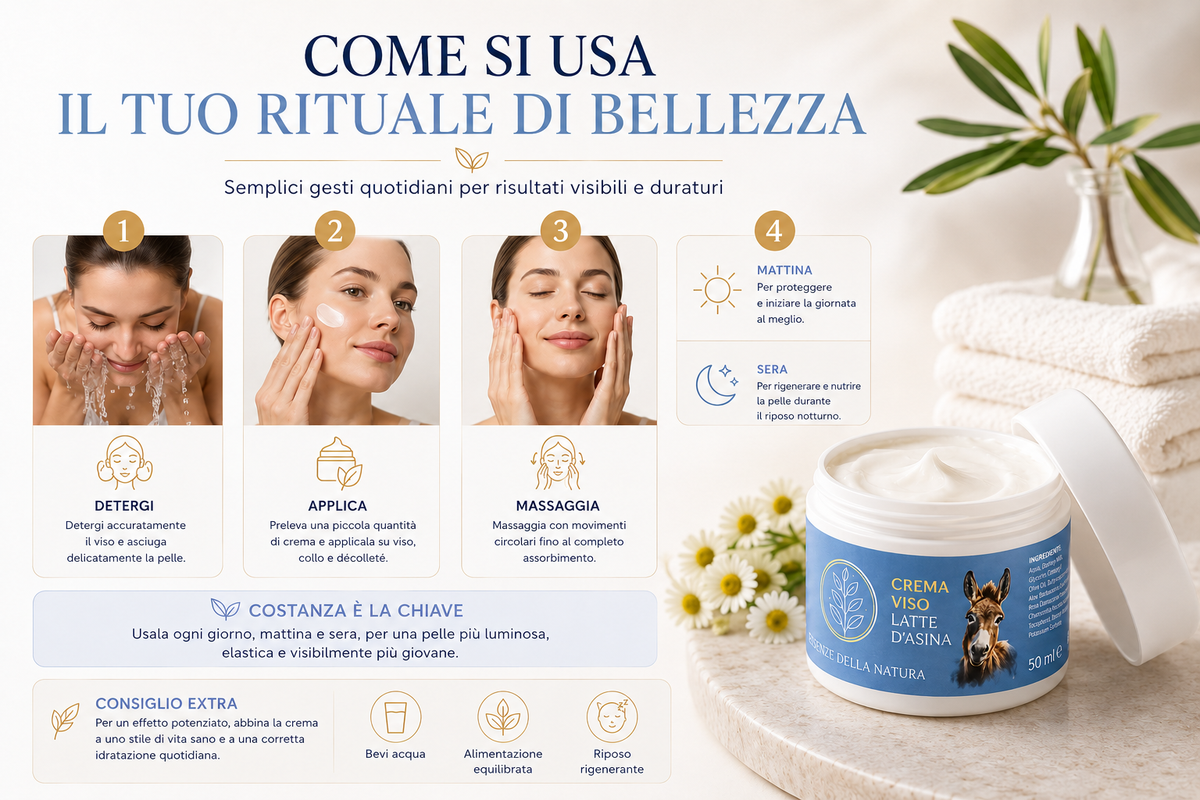 CREMA VISO AL LATTE D’ASINA BIO