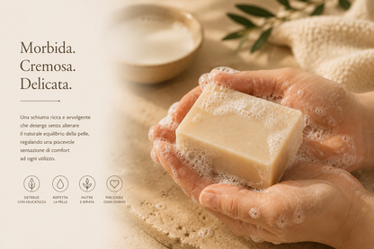 Sapone al LATTE DI CAPRA