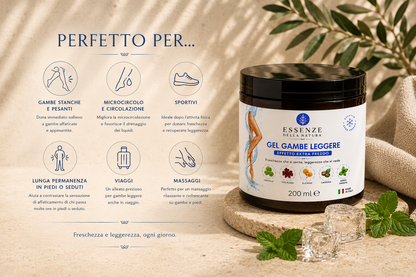 GEL GAMBE LEGGERE EFFETTO EXTRA FREDDO