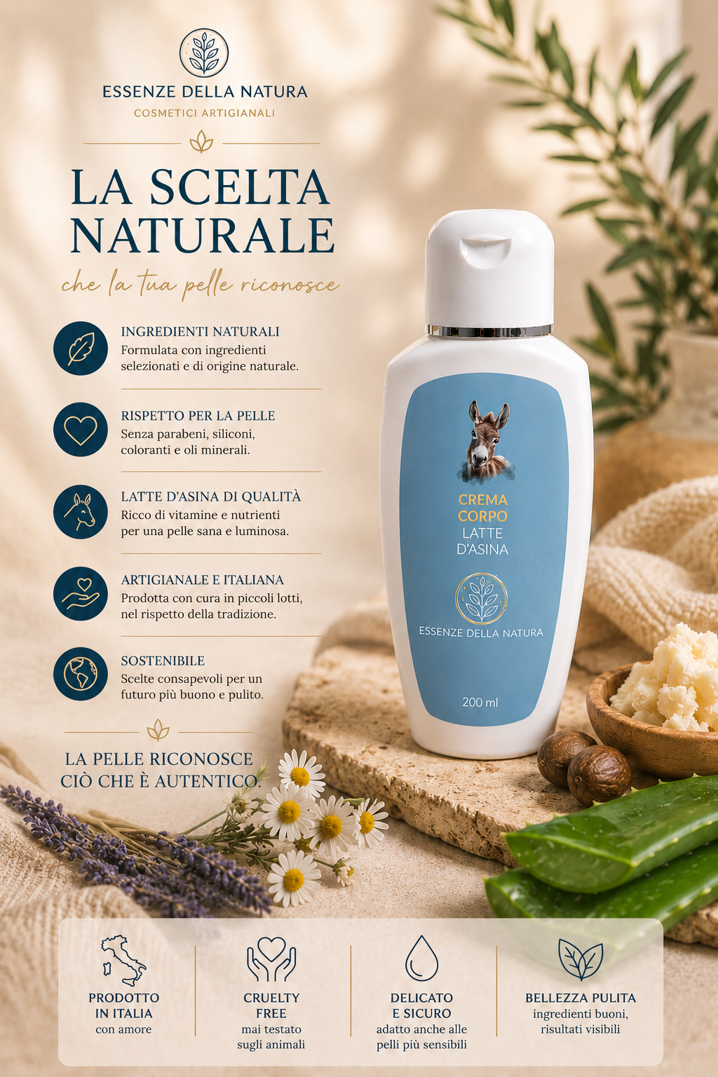CREMA CORPO AL LATTE D’ASINA