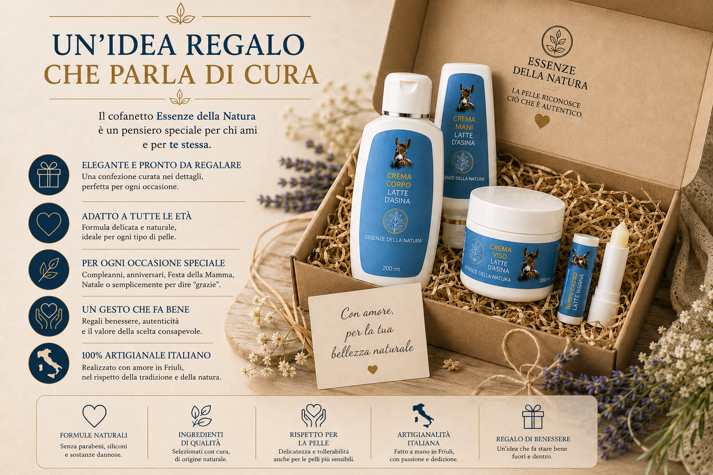 BOX REGALO LATTE D’ASINA
