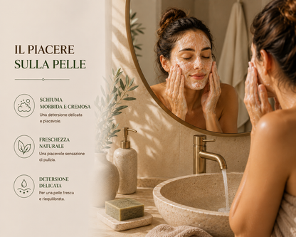 Sapone ARGILLA VERDE & TEA TREE