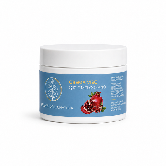 CREMA VISO ANTIRUGHE – Q10 E MELOGRANO