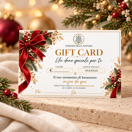 Gift Card Digitale Essenze della Natura – Speciale Natale