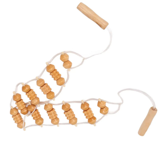 MASSAGGIATORE CORPO IN LEGNO NATURALE