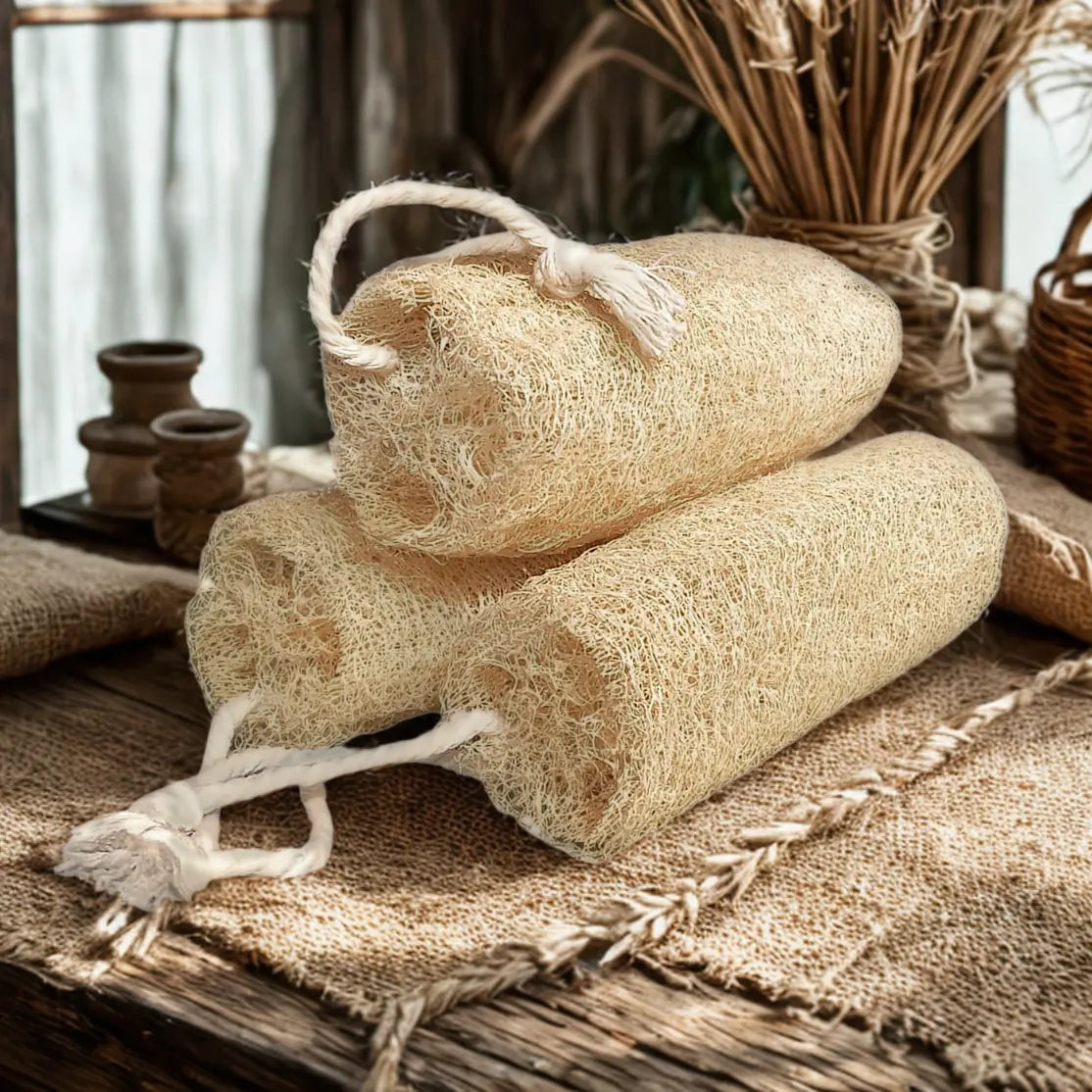 SPUGNE IN LUFFA NATURALE 100% ITALIANA